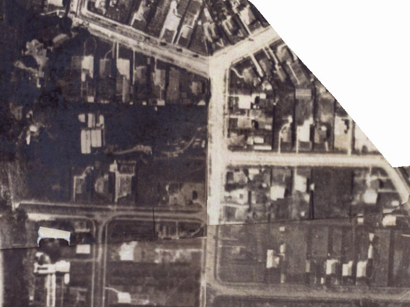 9A Saint Martins Road from the air, 1925-1929