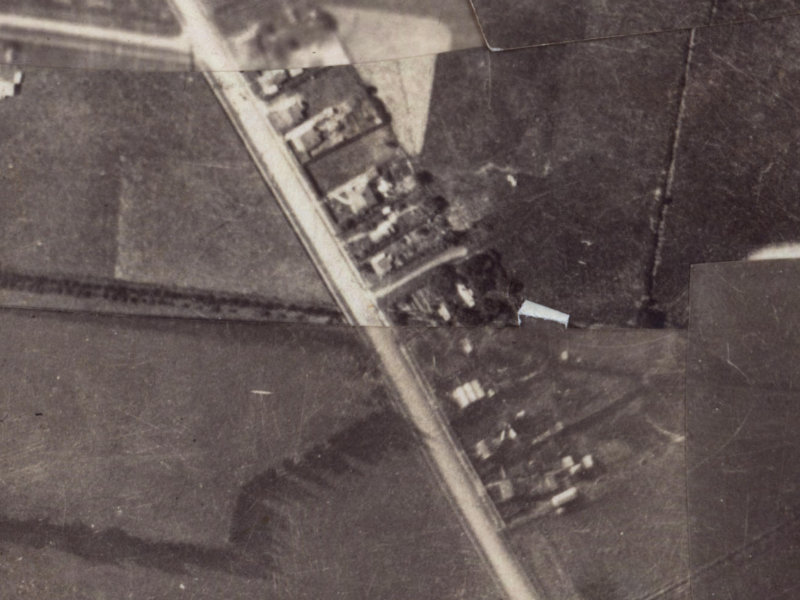 253 Opawa Road from the air, 1925-1929