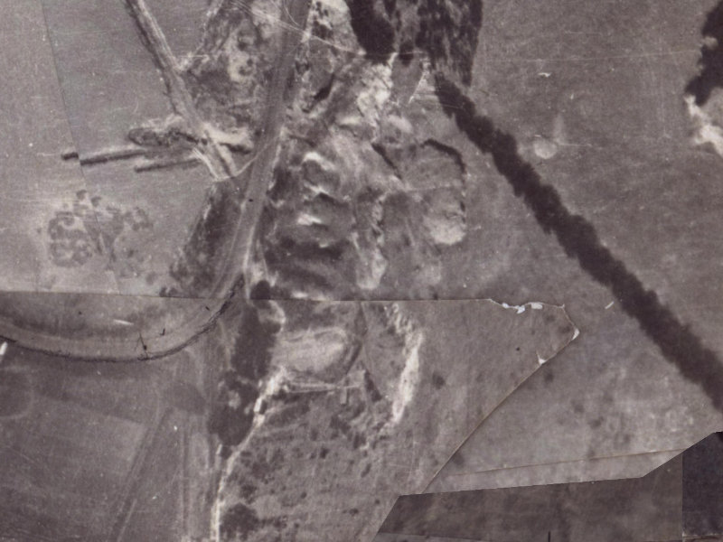 17 Glenstrae Road from the air, 1925-1929