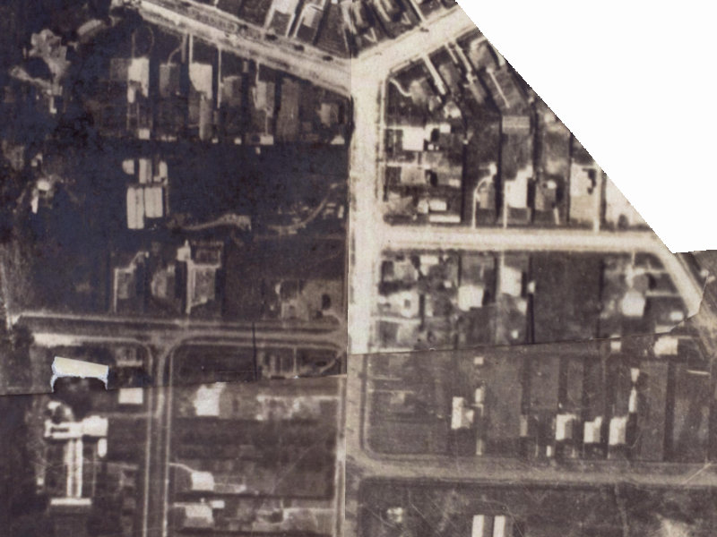 12 Saint Martins Road from the air, 1925-1929
