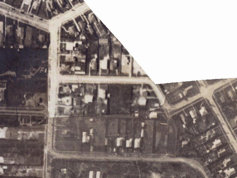 18 Koromiko Street from the air, 1925-1929