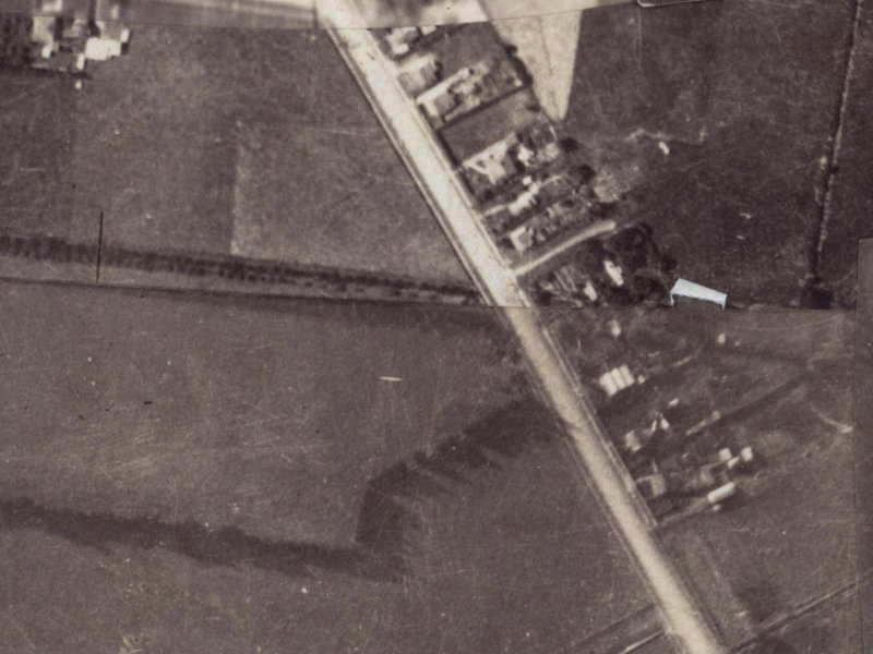 284 Opawa Road from the air, 1925-1929