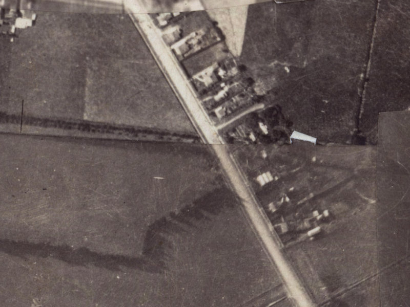 286 Opawa Road from the air, 1925-1929