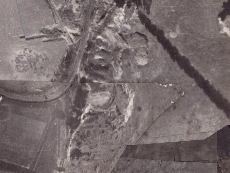 15 Glenstrae Road from the air, 1925-1929