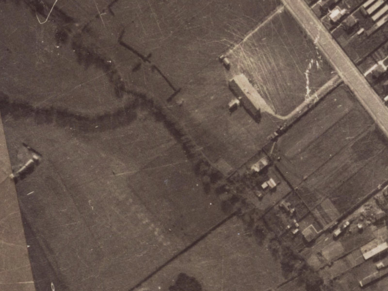 44 Greenpark Street from the air, 1925-1929