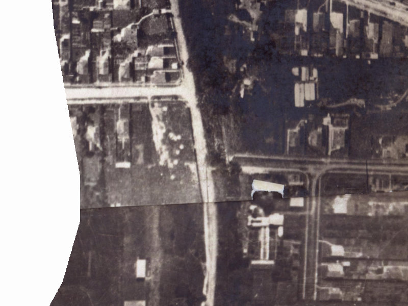 219 Eastern Terrace from the air, 1925-1929