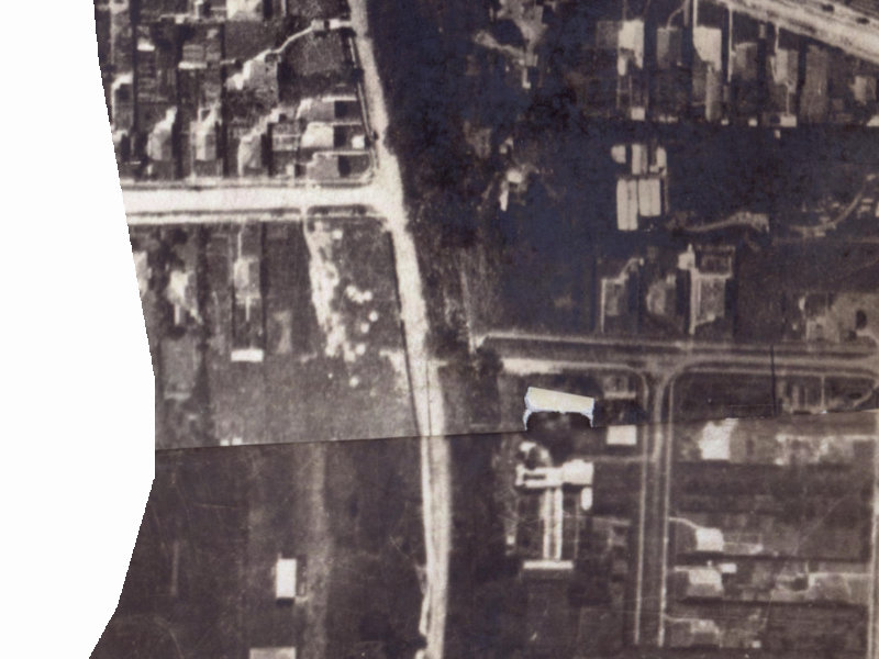 80 Palatine Terrace from the air, 1925-1929