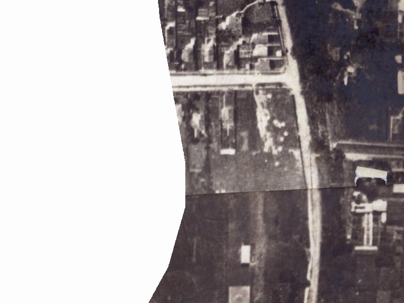 148 Fisher Avenue from the air, 1925-1929