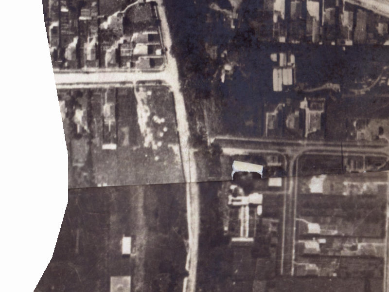 78 Palatine Terrace from the air, 1925-1929