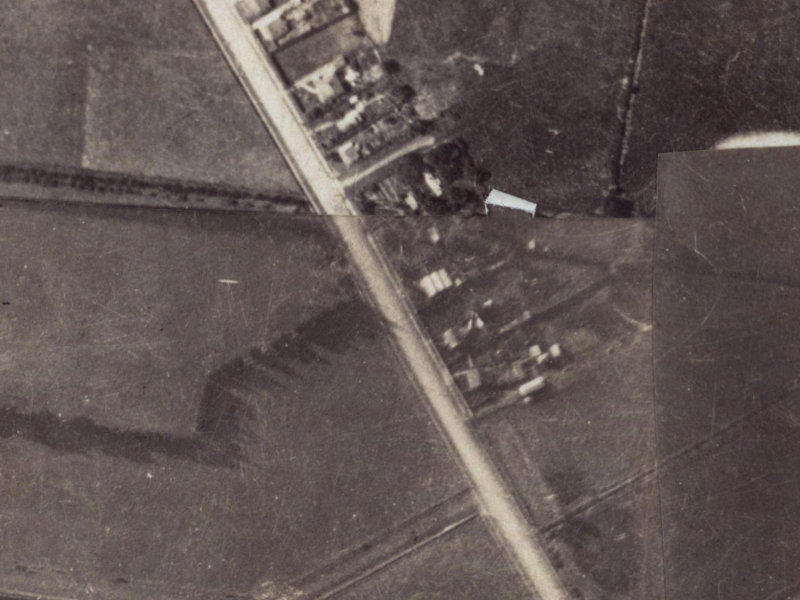 257 Opawa Road from the air, 1925-1929