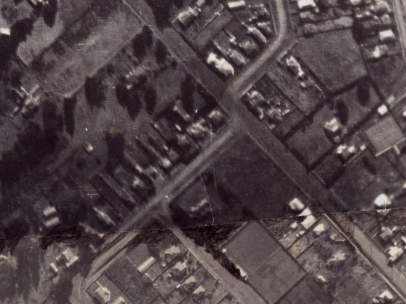 4 Taupata Street from the air, 1925-1929