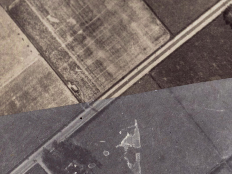 176A Halswell Road from the air, 1925-1929