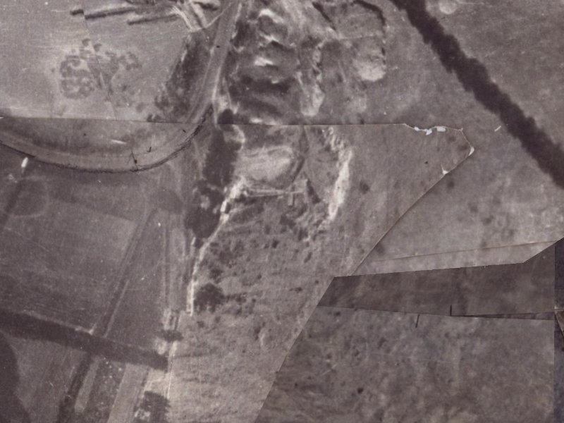 30 Glenstrae Road from the air, 1925-1929