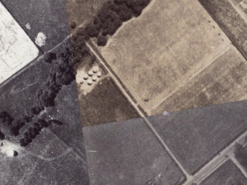 Templetons Road from the air, 1925-1929