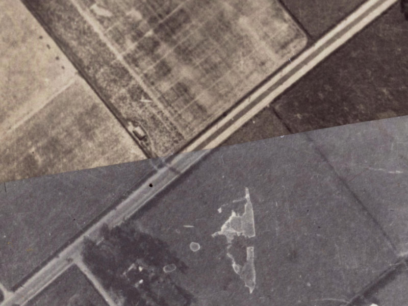 163 Halswell Road from the air, 1925-1929