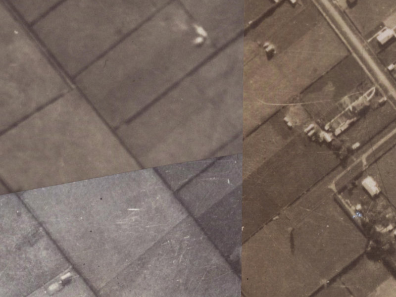 Fusilier Street from the air, 1925-1929