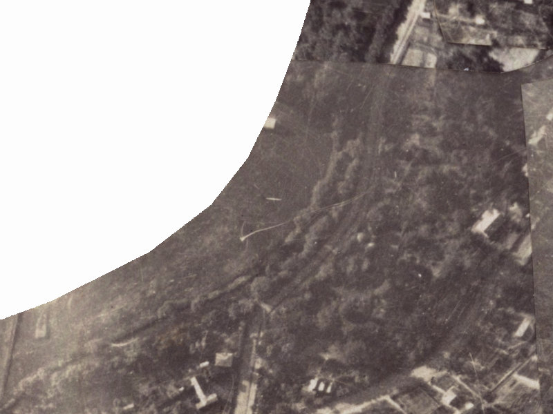 77A Aynsley Terrace from the air, 1925-1929