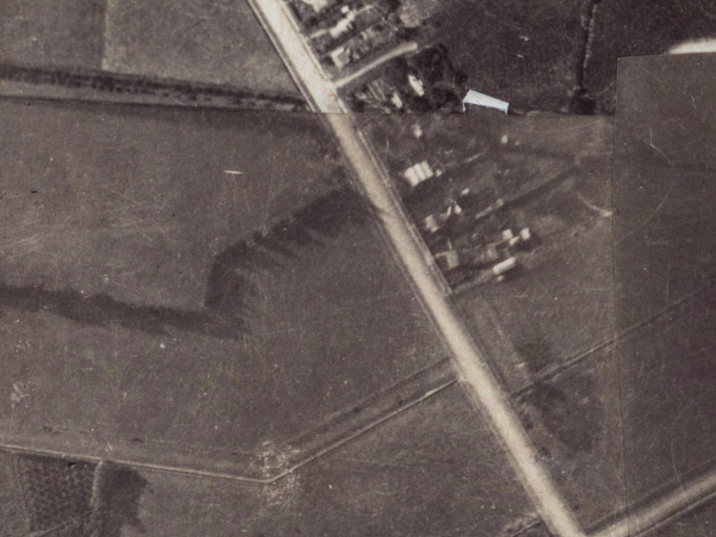 292 Opawa Road from the air, 1925-1929