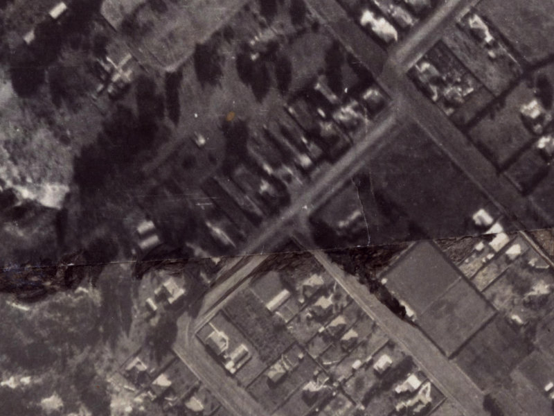 12 Taupata Street from the air, 1925-1929