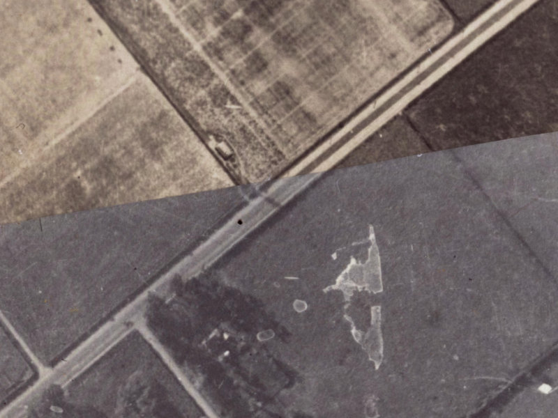 167 Halswell Road from the air, 1925-1929