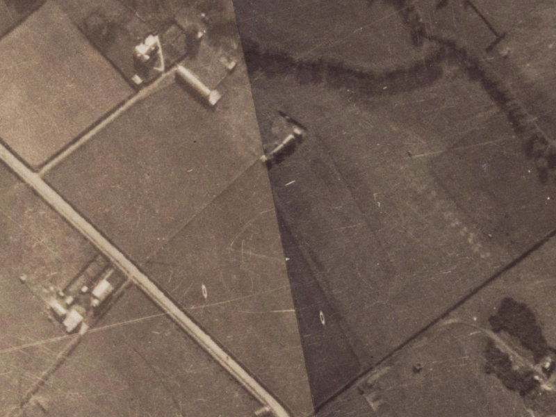 45 Mcbeath Avenue from the air, 1925-1929