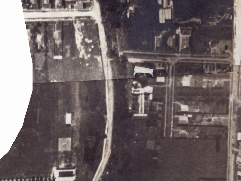 74 Palatine Terrace from the air, 1925-1929