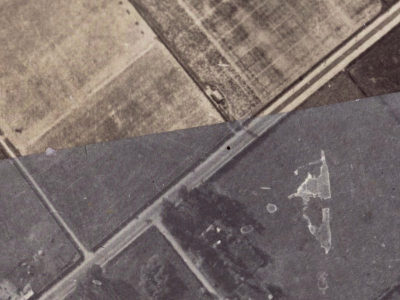 186 Halswell Road from the air, 1925-1929
