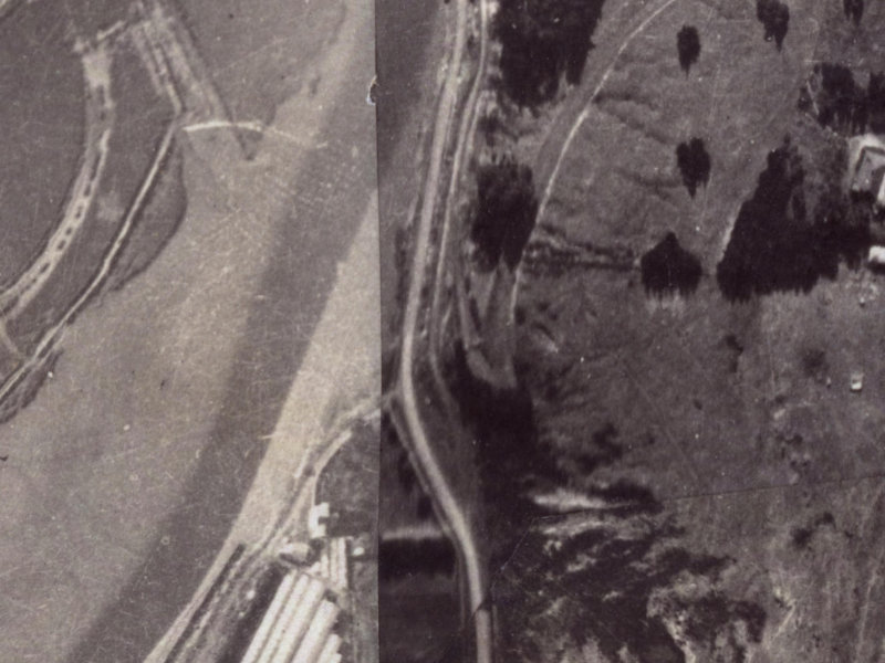 Cannon Hill Crescent from the air, 1925-1929