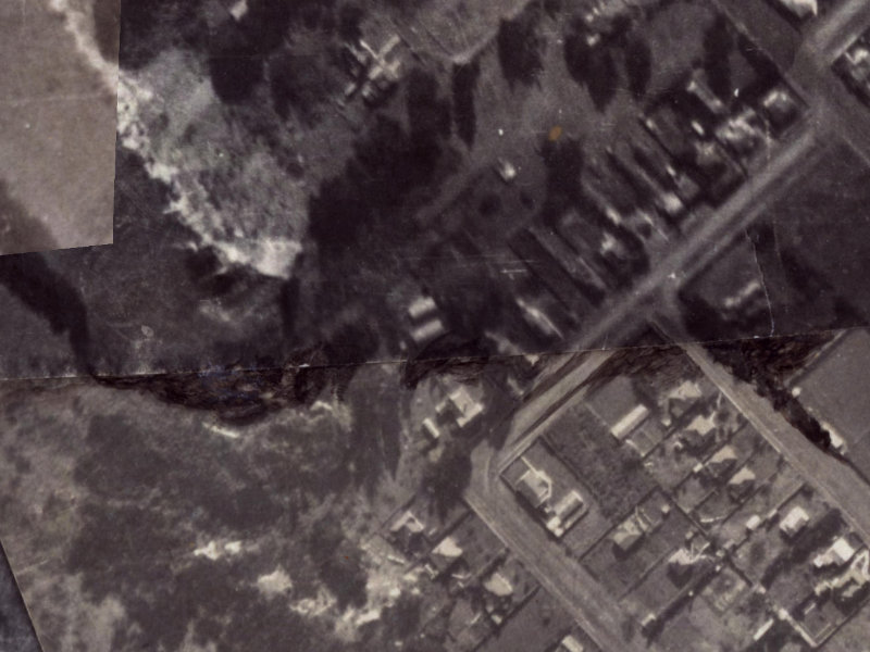 22A Taupata Street from the air, 1925-1929