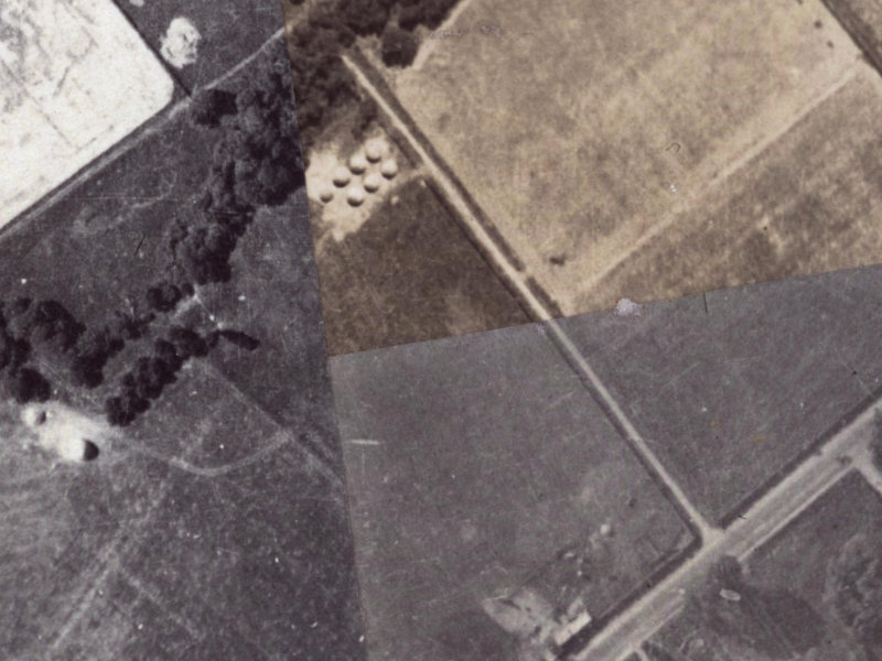 Templetons Road from the air, 1925-1929