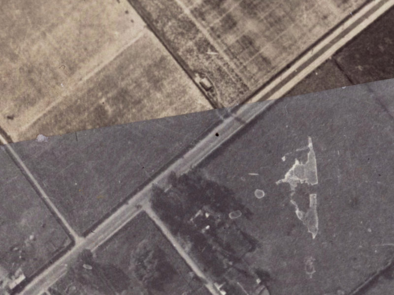 186B Halswell Road from the air, 1925-1929
