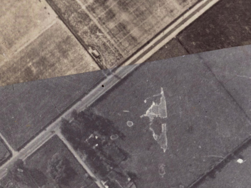 169 Halswell Road from the air, 1925-1929
