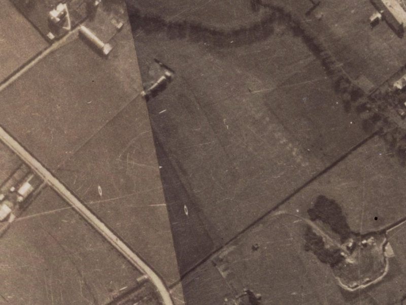 38 McBeath Avenue from the air, 1925-1929