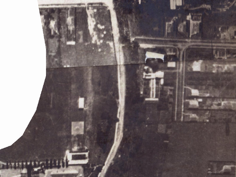 69 Palatine Terrace from the air, 1925-1929