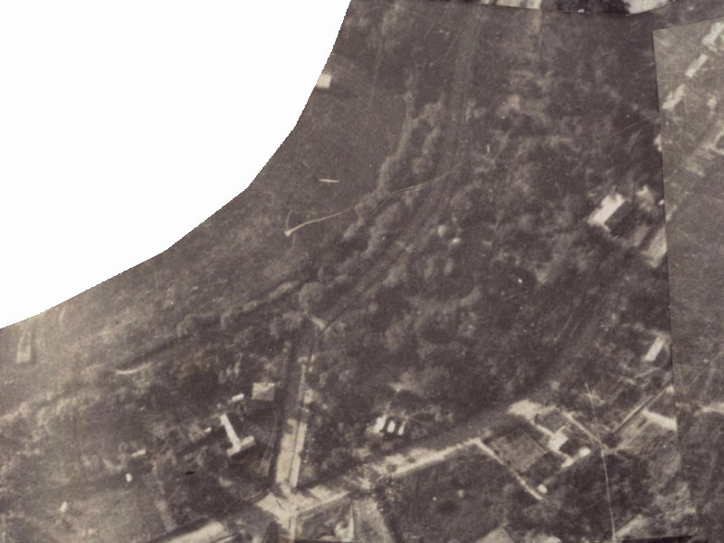 94–96 Aynsley Terrace from the air, 1925-1929