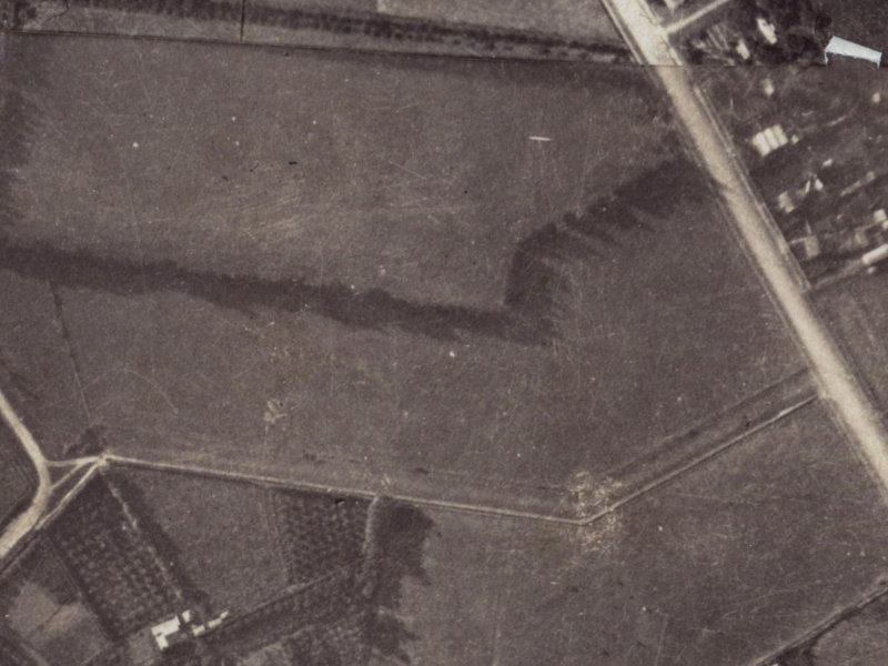 16 Brabourne Street from the air, 1925-1929