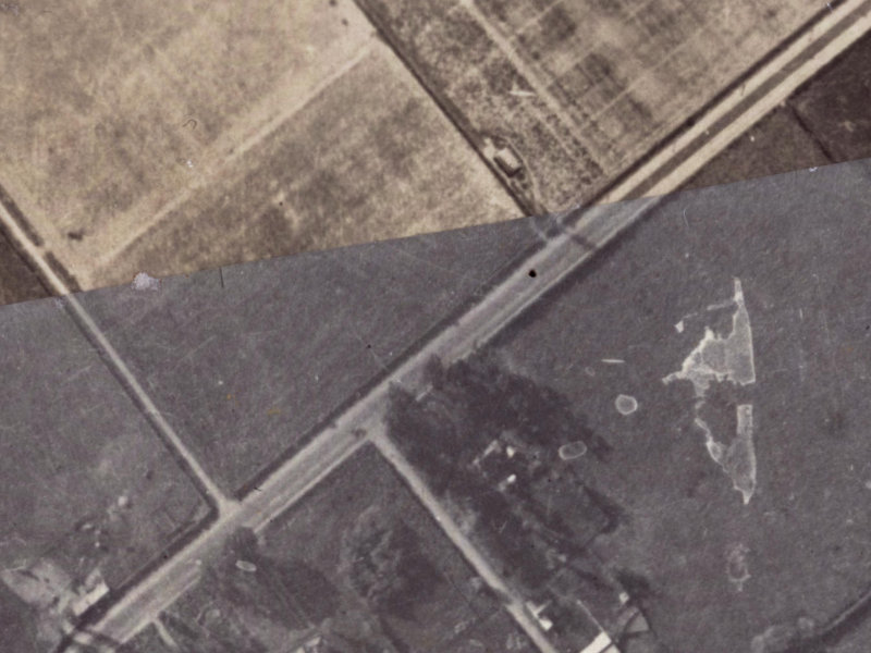 190 Halswell Road from the air, 1925-1929