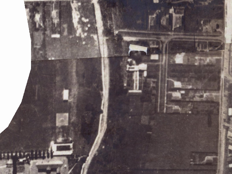 68 Palatine Terrace from the air, 1925-1929
