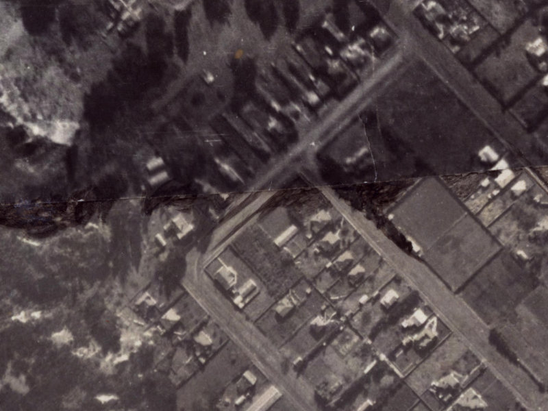 11B Taupata Street from the air, 1925-1929