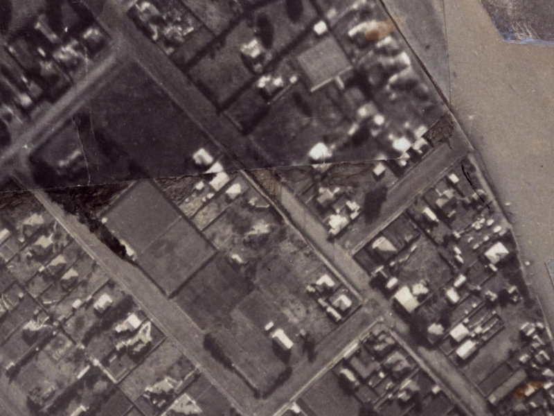 170-176 Main Road from the air, 1925-1929