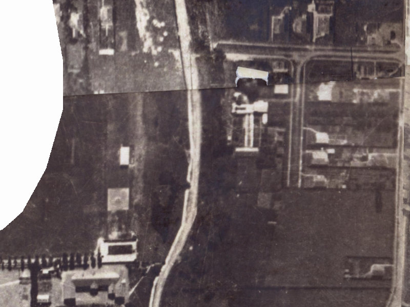 67 Palatine Terrace from the air, 1925-1929