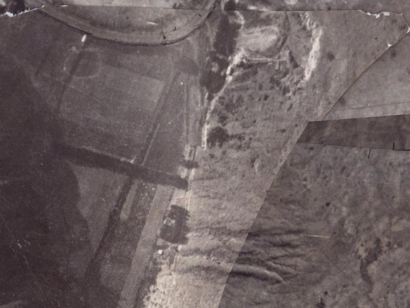 18 Glenstrae Road from the air, 1925-1929