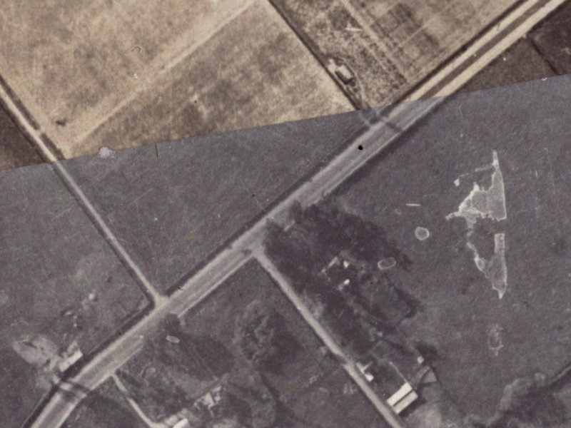 190A Halswell Road from the air, 1925-1929