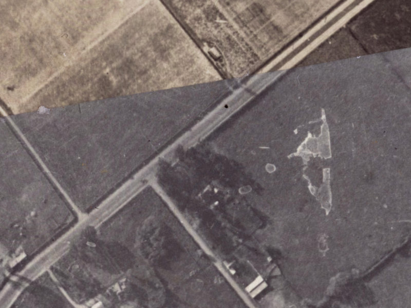 177 Halswell Road from the air, 1925-1929