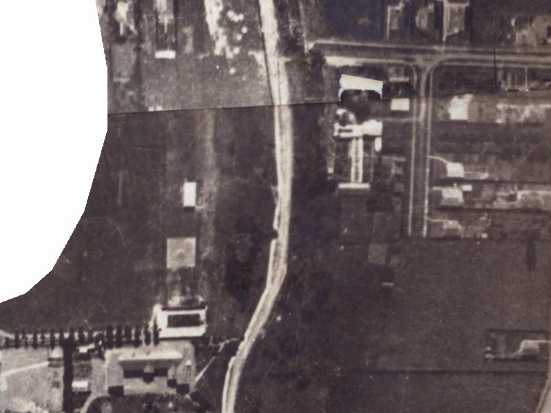 66 Palatine Terrace from the air, 1925-1929