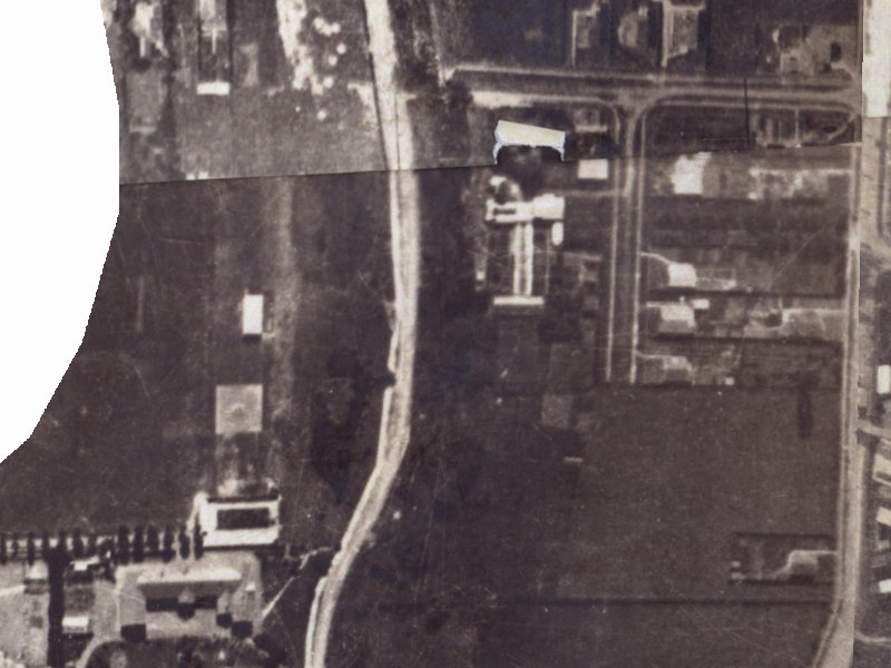 66 Palatine Terrace from the air, 1925-1929
