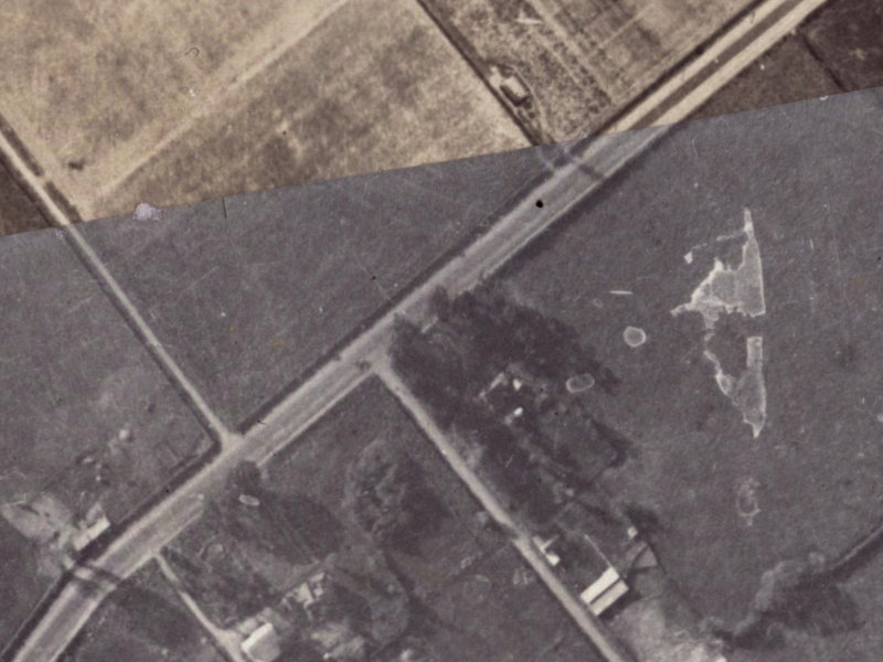 179 Halswell Road from the air, 1925-1929