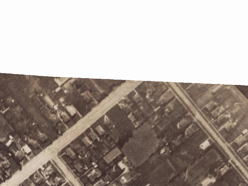 44 Somerfield Street from the air, 1925-1929