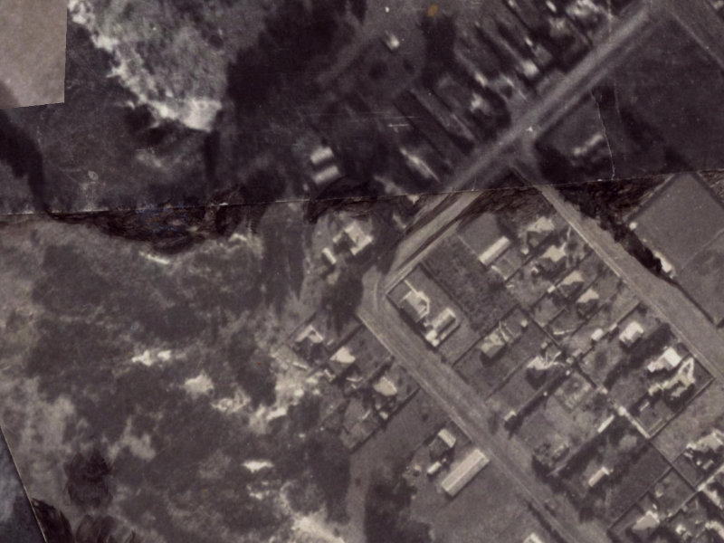 22 Taupata Street from the air, 1925-1929