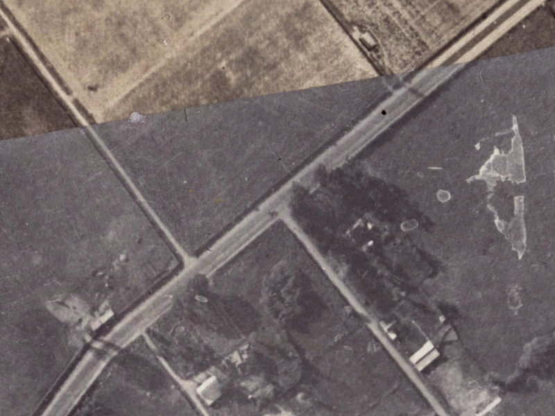 194 Halswell Road from the air, 1925-1929